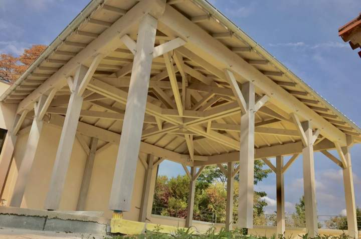 Charpente rénovée Ribérac