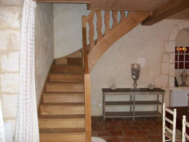 Escalier bois métal Ribérac