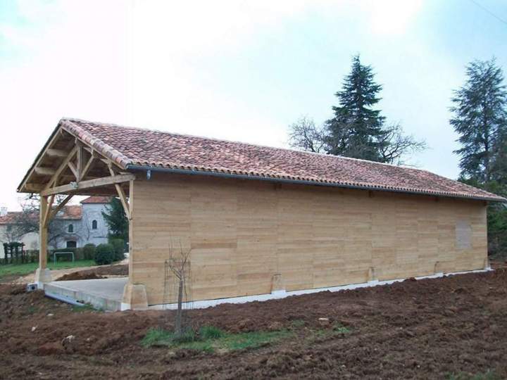 Bardage en bois à Ribérac