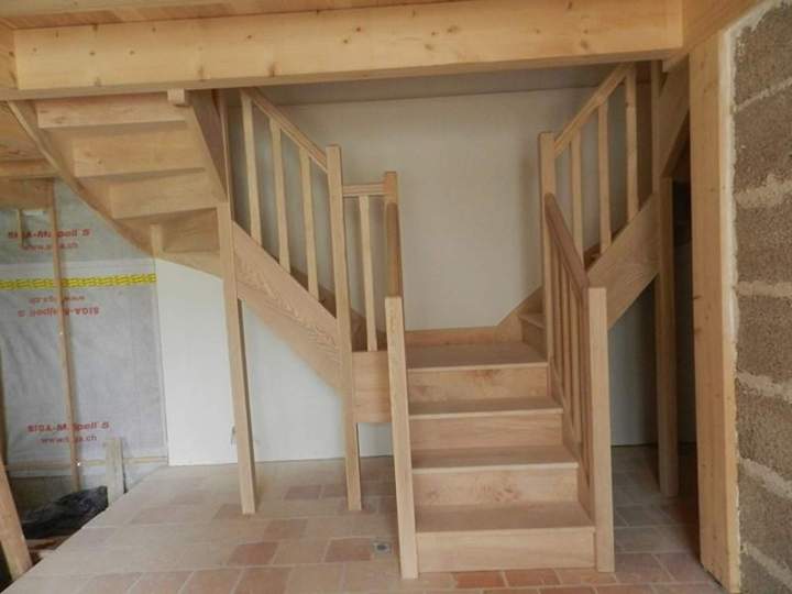 Réalisation escalier Ribérac