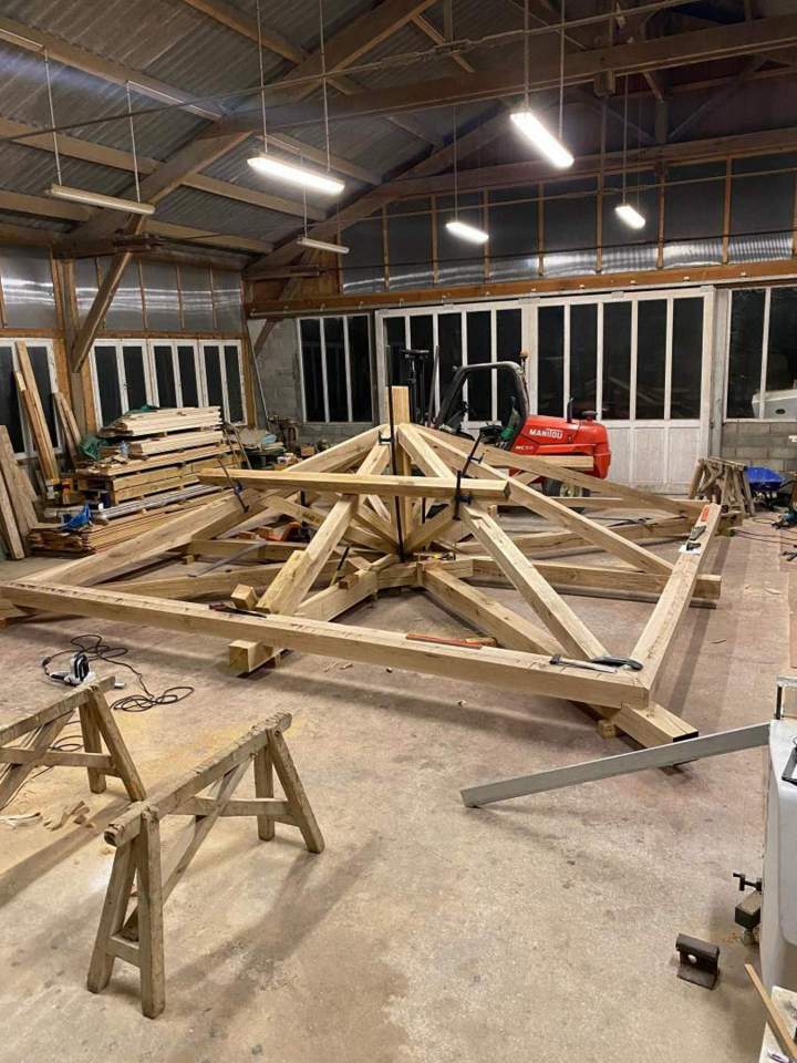 Réfection charpente Ribérac