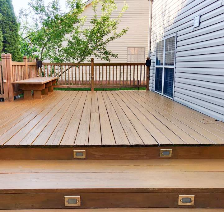 Pose de terrasse bois sur mesure Ribérac
